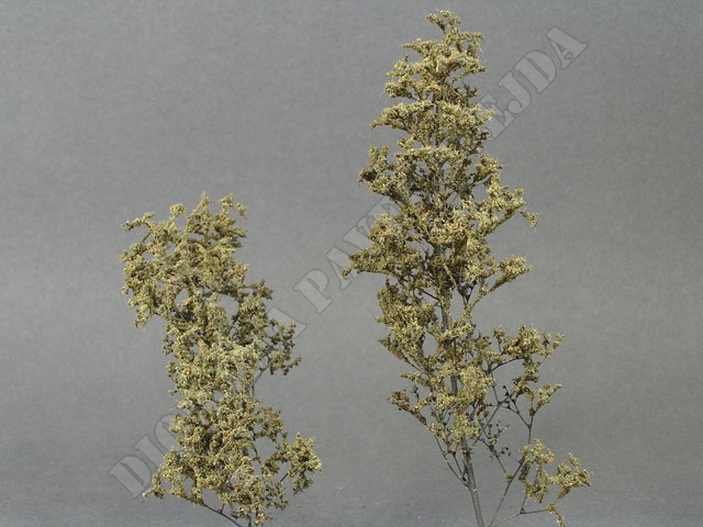 ker8.jpg - Tyto keře jsou z větviček Fine-leaf foliage od firmy Woodland Scenics.