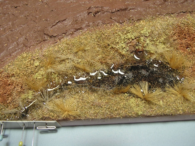 potok2.jpg - Transparentn&iacute; voda E-30 po nalit&iacute; a zatvrdnut&iacute;.